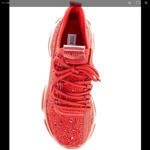 Mens Size 12 Steve Madden Maxima Rhinestone Embellished Sneaker